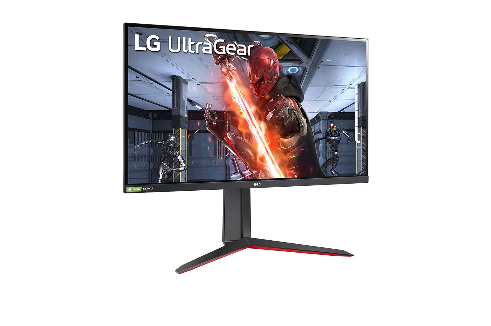 LG Monitor Gamer LG UltraGear 27” Full HD 1920x1080 144Hz 1ms (GtG) HDMI HDR10 AMD FreeSync NVIDIA G-Sync 27GN65R-B, 27GN65R-B