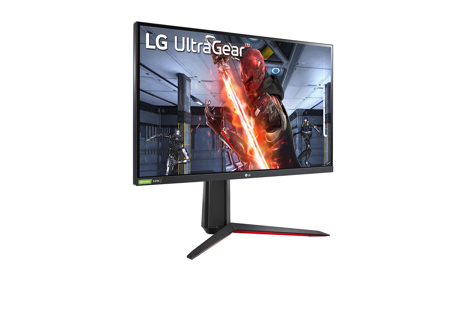LG Monitor Gamer LG UltraGear 27” Full HD 1920x1080 144Hz 1ms (GtG) HDMI HDR10 AMD FreeSync NVIDIA G-Sync 27GN65R-B, 27GN65R-B