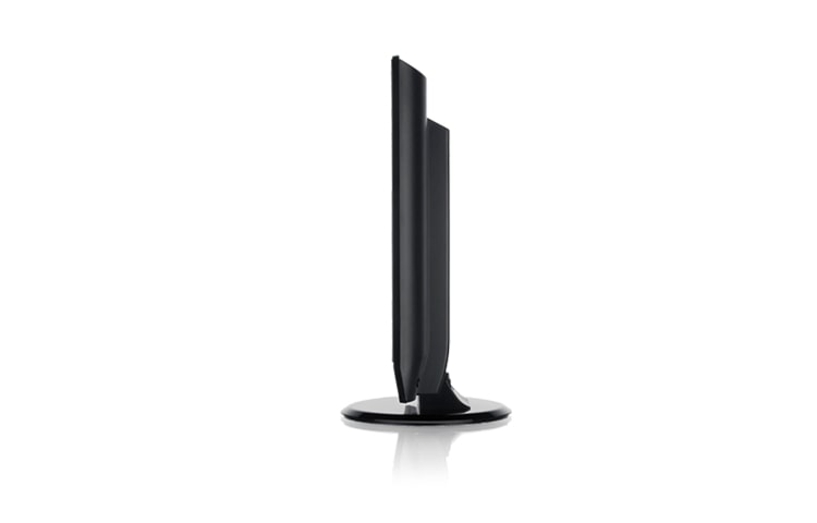 LG Monitor de LCD com tela widescreen de 19" com conexão para PC, DVD, Vídeo e sintonizador de TV opcional., M198WA