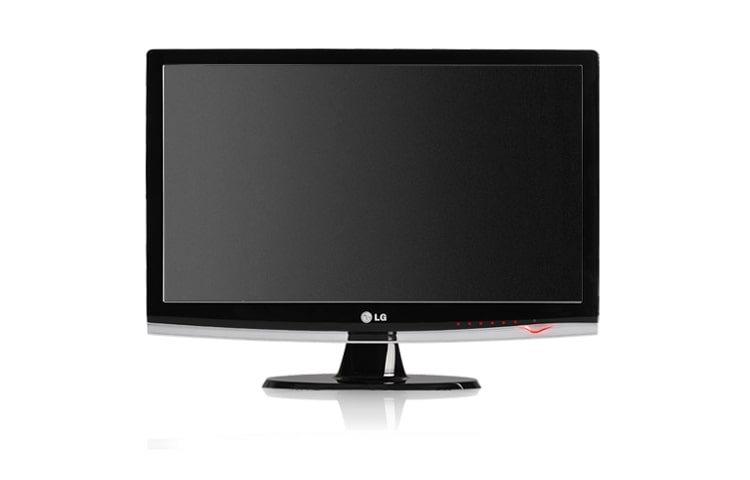 LG Monitor de LCD com tela widescreen de 18,5" e funções exclusivas que evitam a vista cansada., W1953T