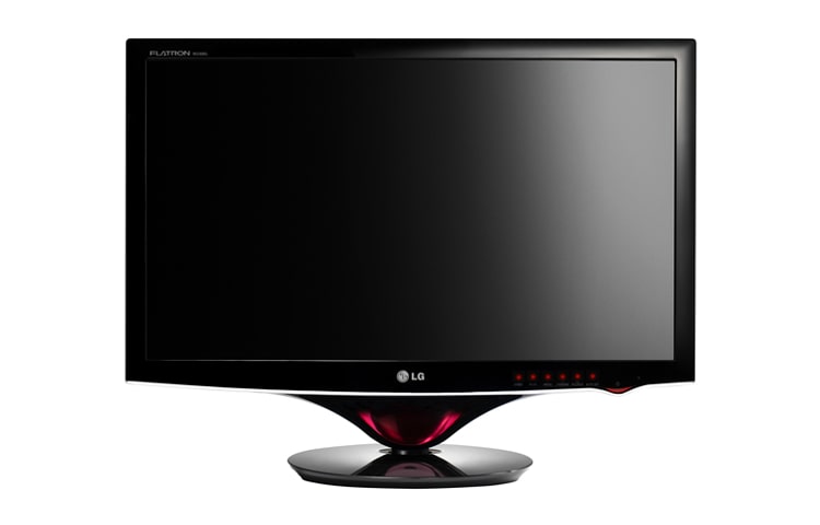 LG Monitor LCD LED com tela widescreen de 24" design ultrafino e a maior taxa de contraste do mercado., W2486L