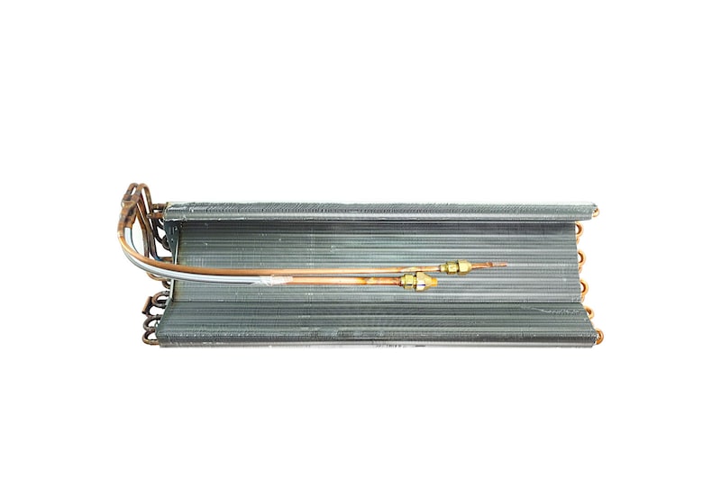 Vista frontal de Serpentina da evaporadora Ar Condicionado LG USNW092WSZ2, USNC072W4W0, USNW092WSG3 - ADL73301311 ADL73301311