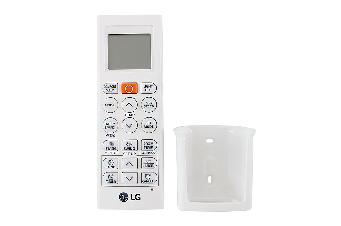 LG Controle remoto para ar-condicionado de parede (suporte incluso), AKB75215401