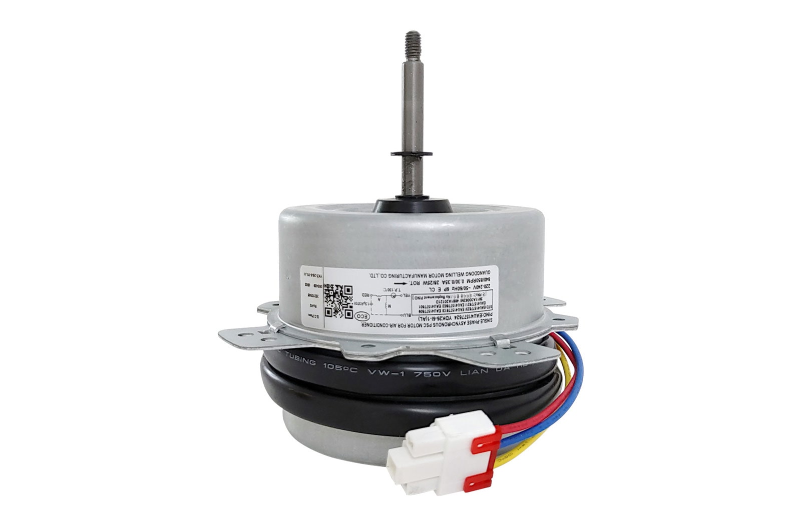 LG Motor hélice da condensadora Ar Condicionado LG ASUQ092BRZ0, ASUQ092BRG2, ASUQ092BRZ0 - EAU41577624, EAU41577624