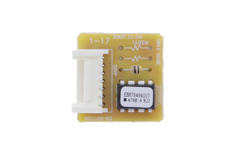 Vista frontal de Placa Eeprom Ar Condicionado LG EBR76464007 EBR76464007
