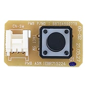 Vista frontal de Placa da evaporadora Ar Condicionado LG USNQ122HSA0, AMNW09GSJA0, S4NQ09WA51A - EBR81706401 EBR81706401
