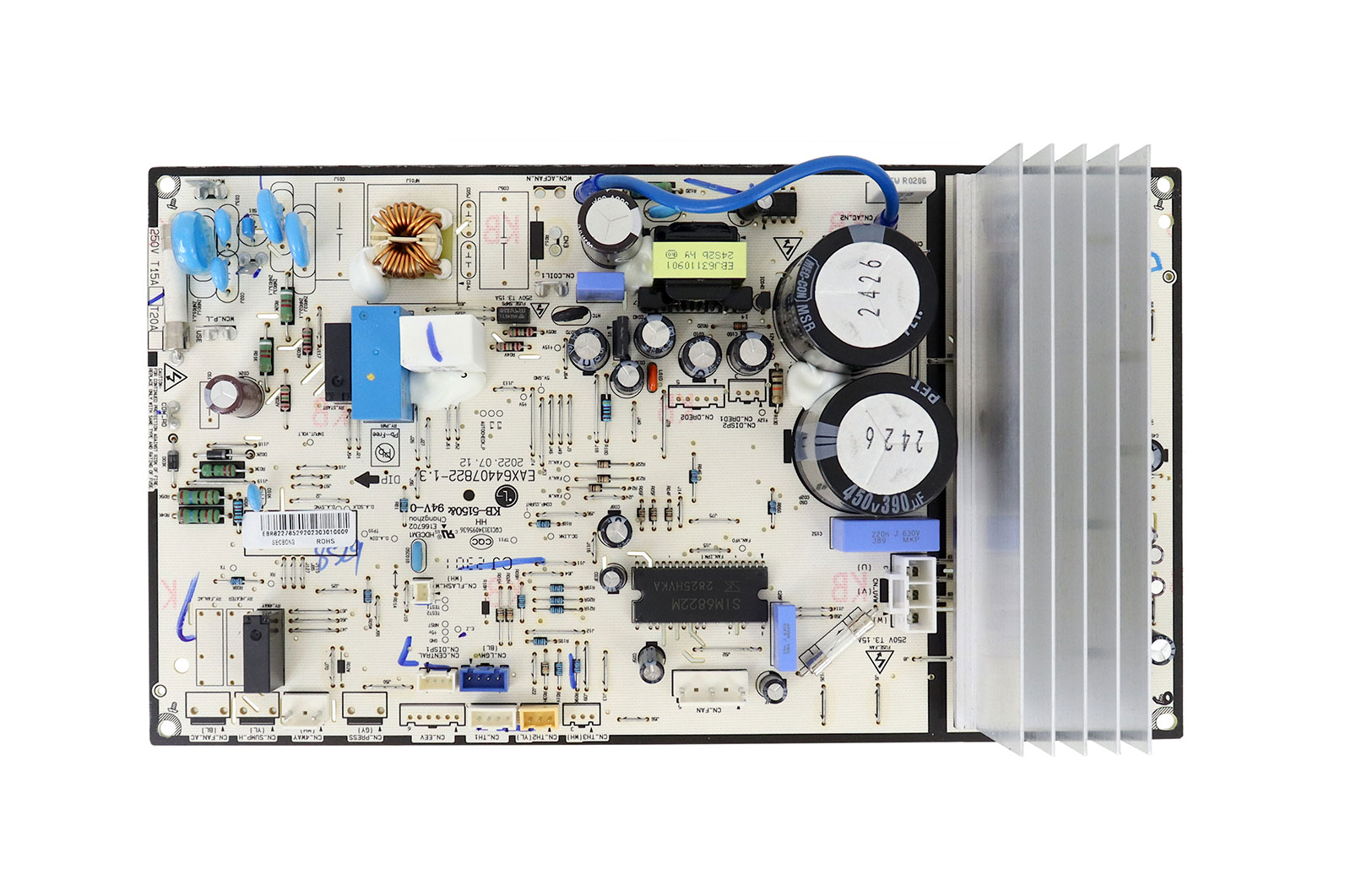 LG Placa principal condensadora Ar Condicionado LG S4UW18KL31B, S4UW18KL31C, S4UW18KLRPB - EBR82278529, EBR82278529