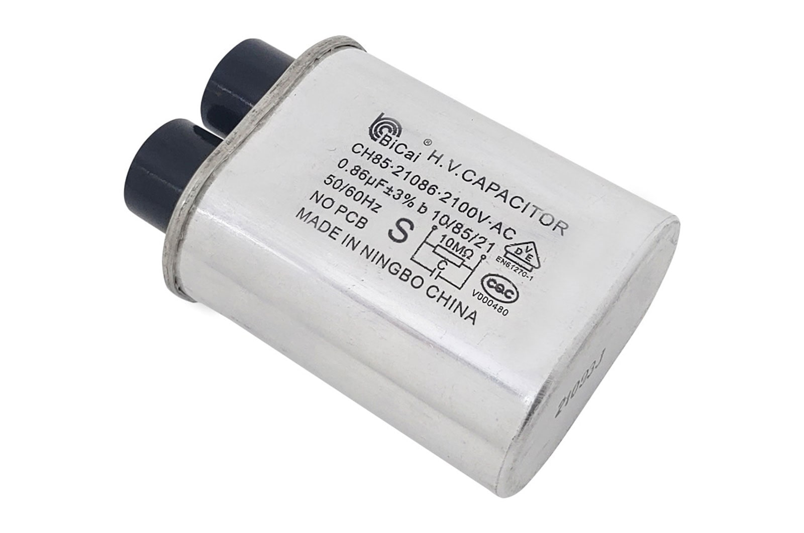 LG Capacitor elétrico Forno Micro-ondas LG MS3042RA - 0CZZW1H001X, 0CZZW1H001X