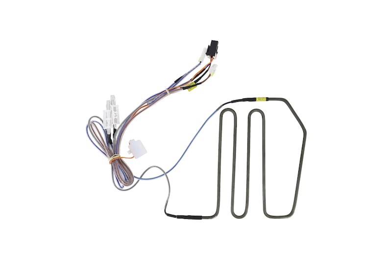 Vista frontal de Resistência de aquecimento do degelo Refrigerador LG GC-L247SLU1, GC-X247CQB1, GS65SDN1 - MEE62605607 MEE62605607