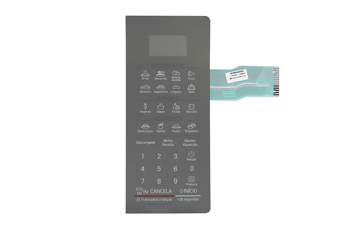 LG Membrana display Micro-ondas LG MS3097AR - MFM64056902, MFM64056902