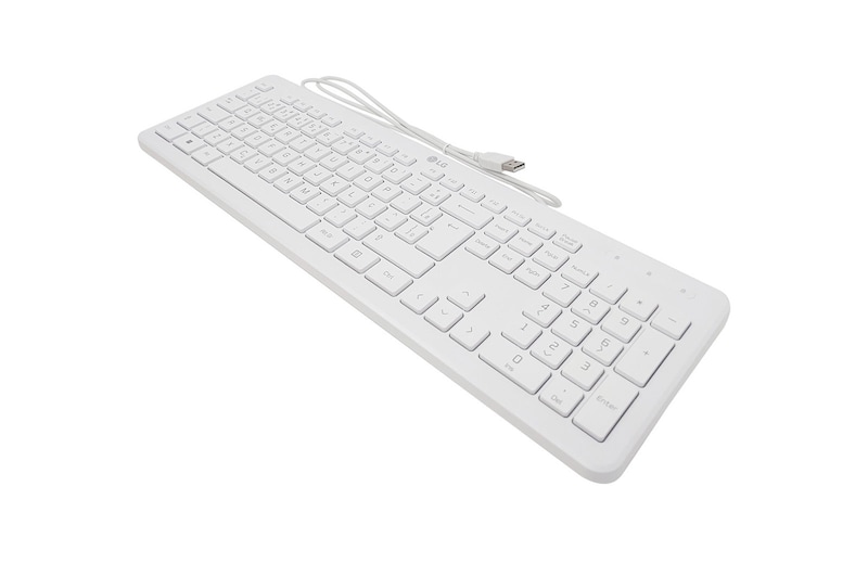 LG Teclado com fio conexão USB All In One LG 22V280-L, 24V360-L, 24V570 - AEW73649853, AEW73649853