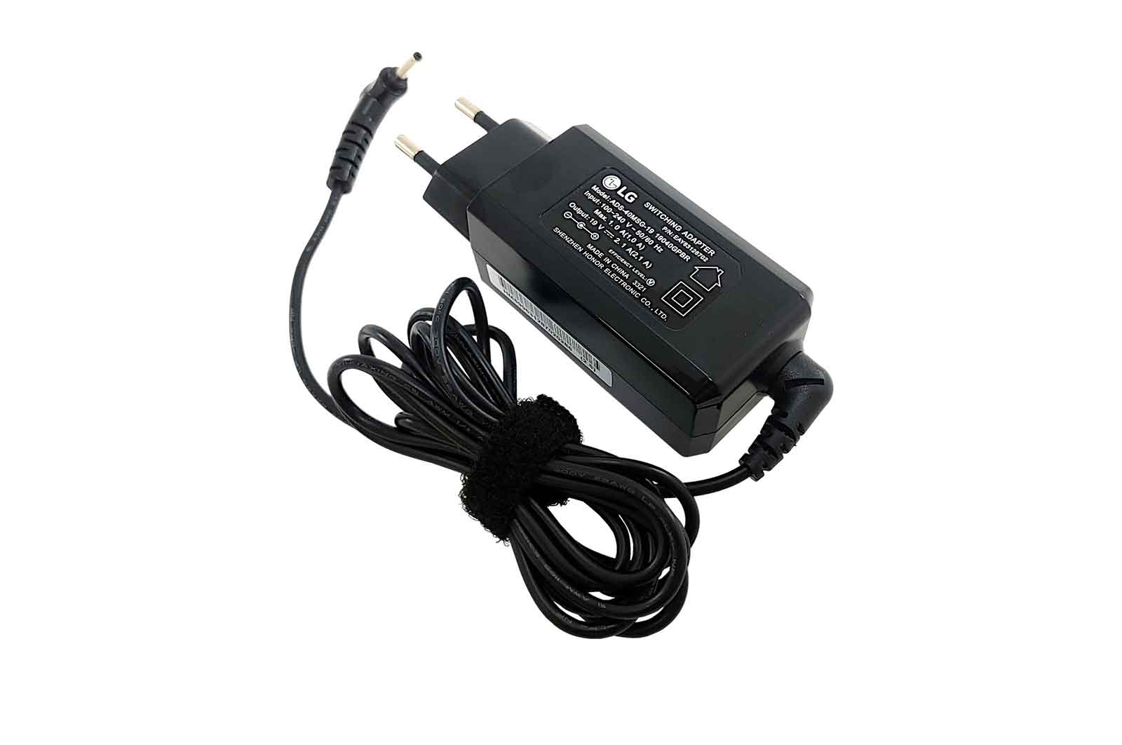 LG Fonte de alimentação ADS-40MSG-19 Notebook LG 15U340-L, 14U380-L, 14U390-L - EAY63128702, EAY63128702