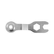 Vista frontal de Chave para nivelamento do pé Lavadora LG WD-1403FD, WD-1485AD, WD-C1485AD - 3W20018B 3W20018B