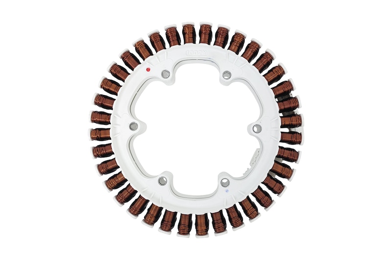 Vista frontal de Estator Lavadora LG WD1873RDS, WD-12276RDA, WD1316AD7 - 4417EA1002Y 4417EA1002Y