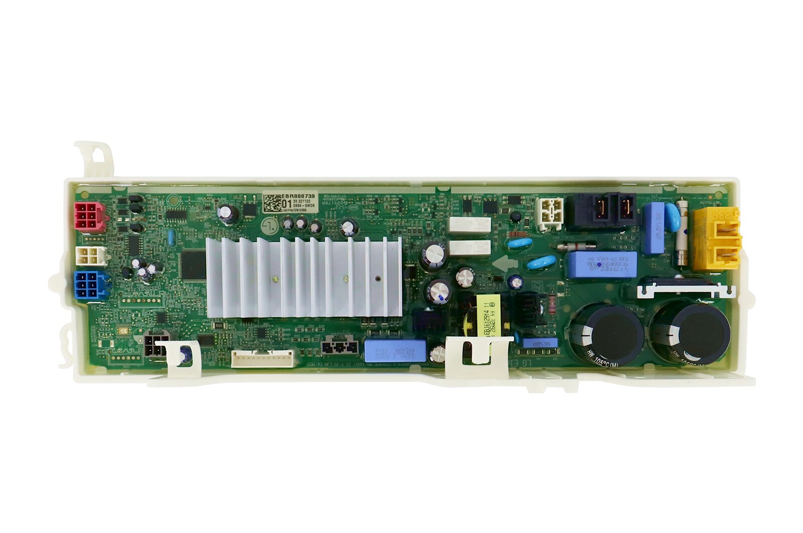 Vista frontal de Placa principal Lavadora LG FV5011WG4 - EBR88873901 EBR88873901