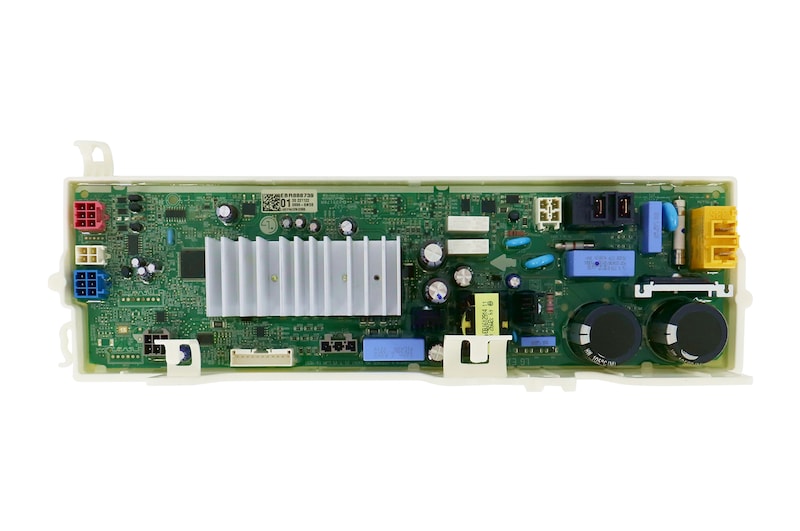 Vista frontal de Placa principal Lavadora LG FV5011WG4 - EBR88873901 EBR88873901