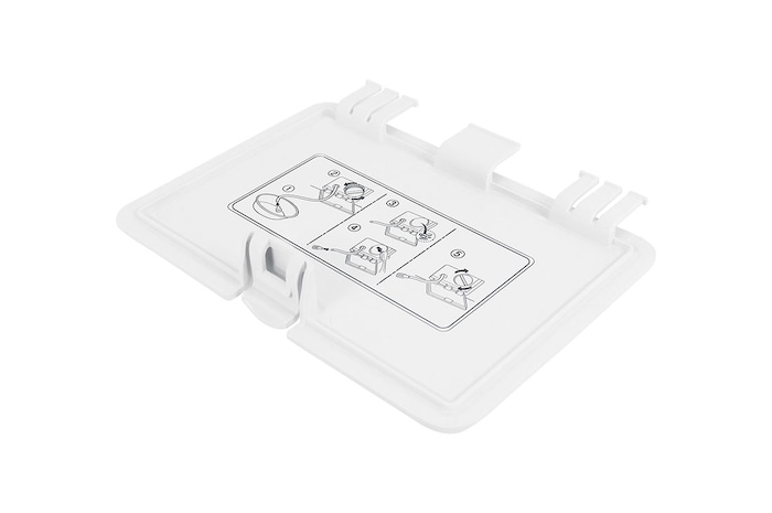LG Tampa Plástica Máquina de Lavar Roupas LG CV7011WS4 - MBL65547907, MBL65547907