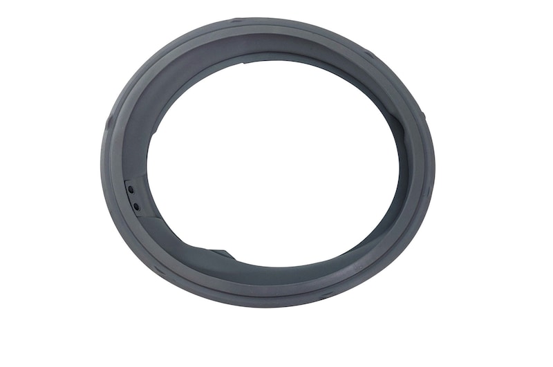 Vista frontal de Vedação em borracha da porta (Guarnição) Lava e Seca LG WD-1403RD5, WD-1403RDA5, WD-1485AD - MDS55242601 MDS55242601