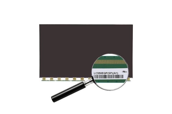 LG Tela de cristal líquido (BA) TV LG 55QNED80SQA - EAJ65826701, EAJ65826701