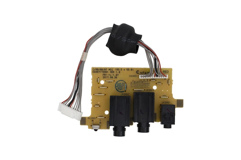 LG Placa de conexão microfone Mini System LG CJ87-AB, CJ88-AB, CJ98-AB - EBR83653402, EBR83653402