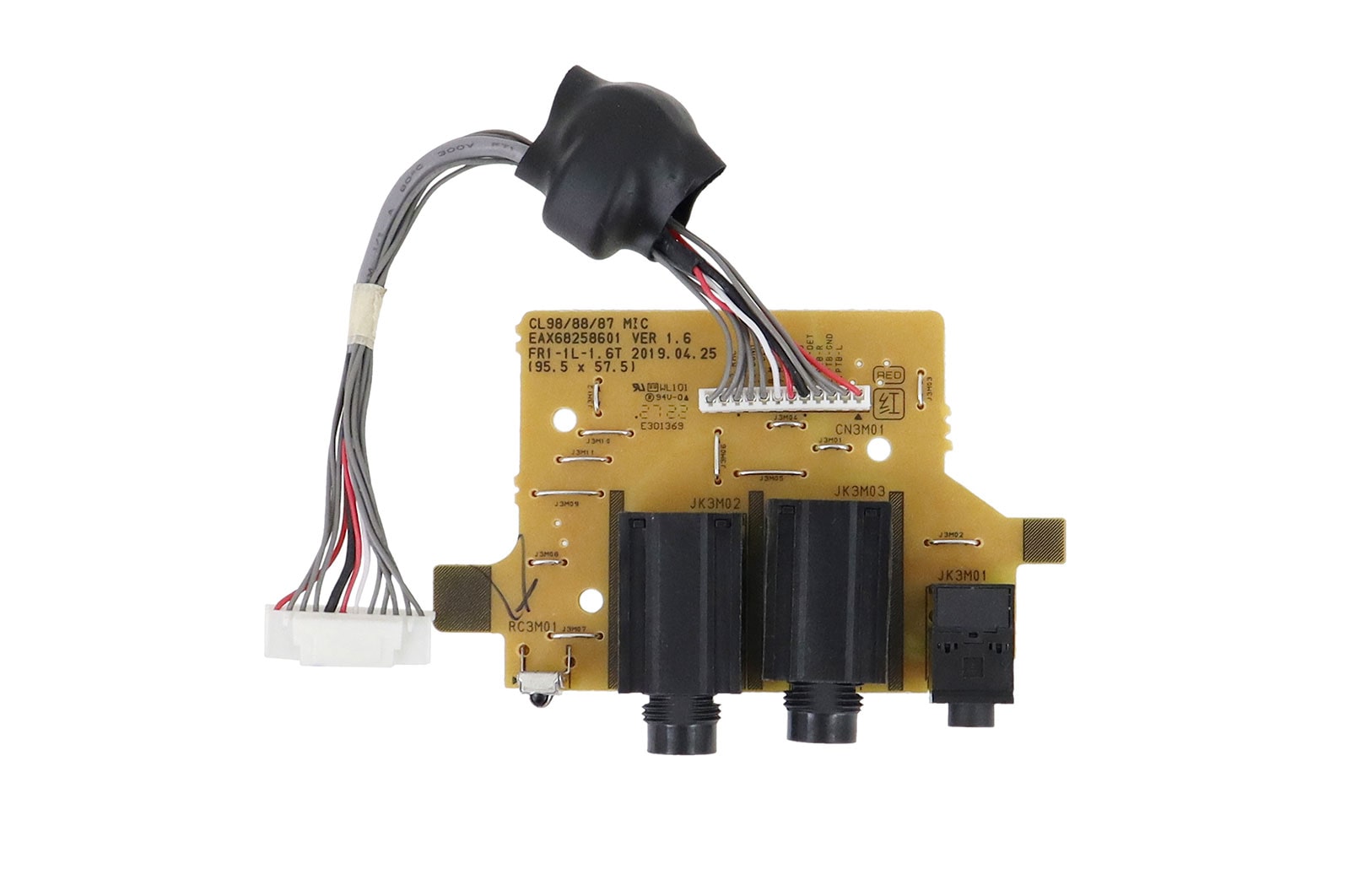 Vista frontal de Placa Jack Mini System LG CL88 - EBR87037101 EBR87037101