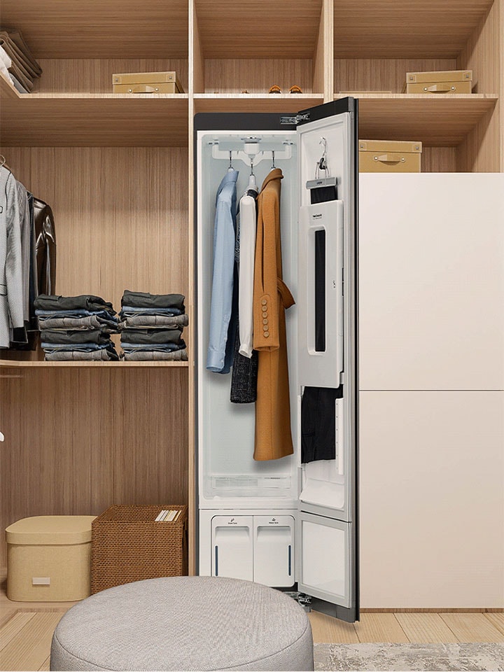 Secagem suave e delicada até para respingos de chuva nas suas roupas favoritas.