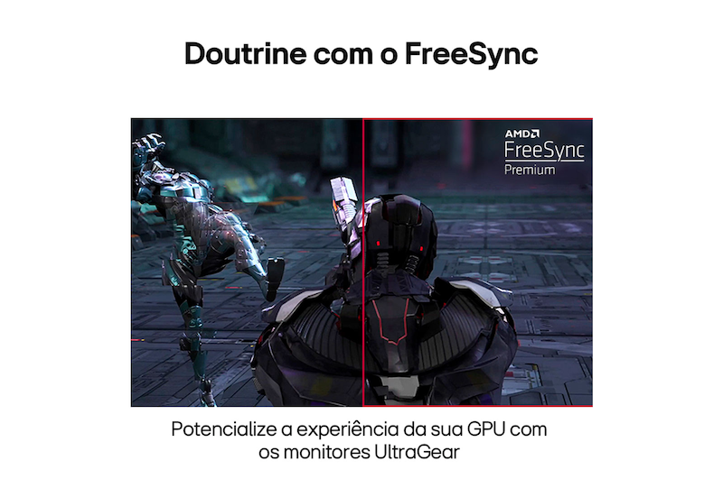 LG Monitor Gamer LG UltraGear Curvo 34” WQHD UltraWide 3440x1440 160Hz 1ms (MBR) HDR10 AMD FreeSync HDMI 34GP63A-B, 34GP63A-B