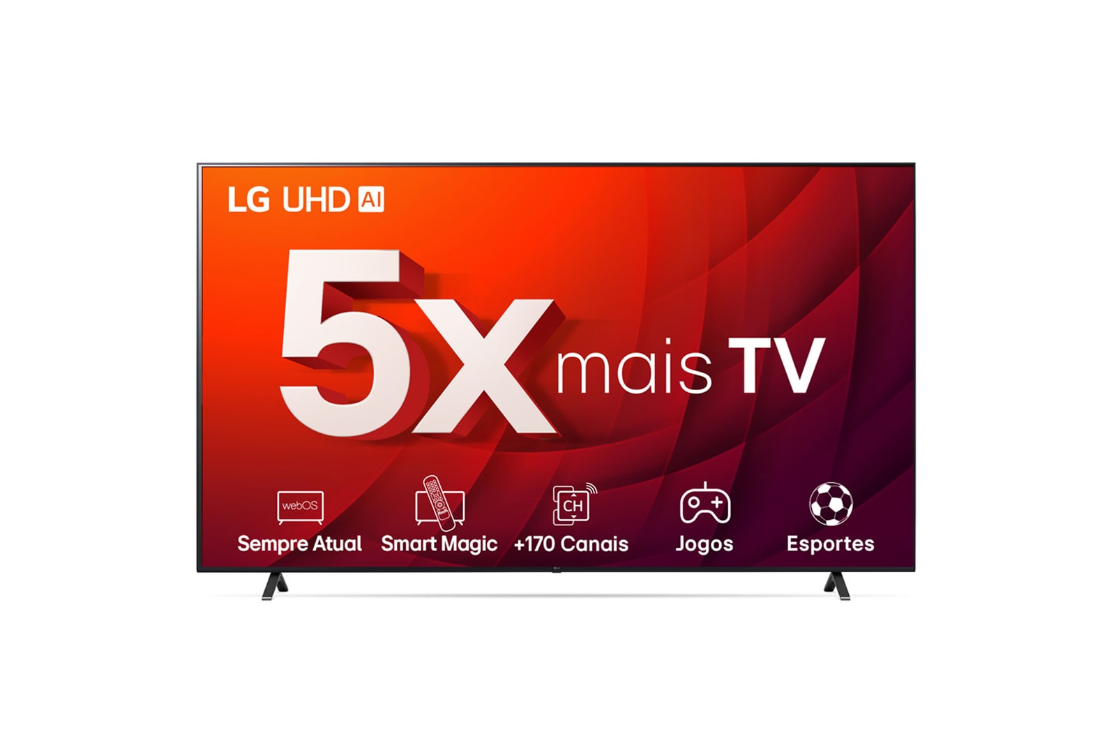 LG Smart TV 4K LG UHD UR8750 50 polegadas 2023, 50UR8750PSA