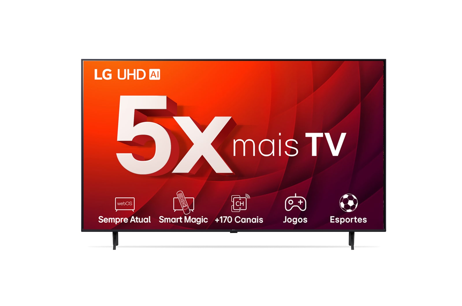 LG Smart TV 4K LG UHD UR9050 65” 2023, 65UR9050PSJ