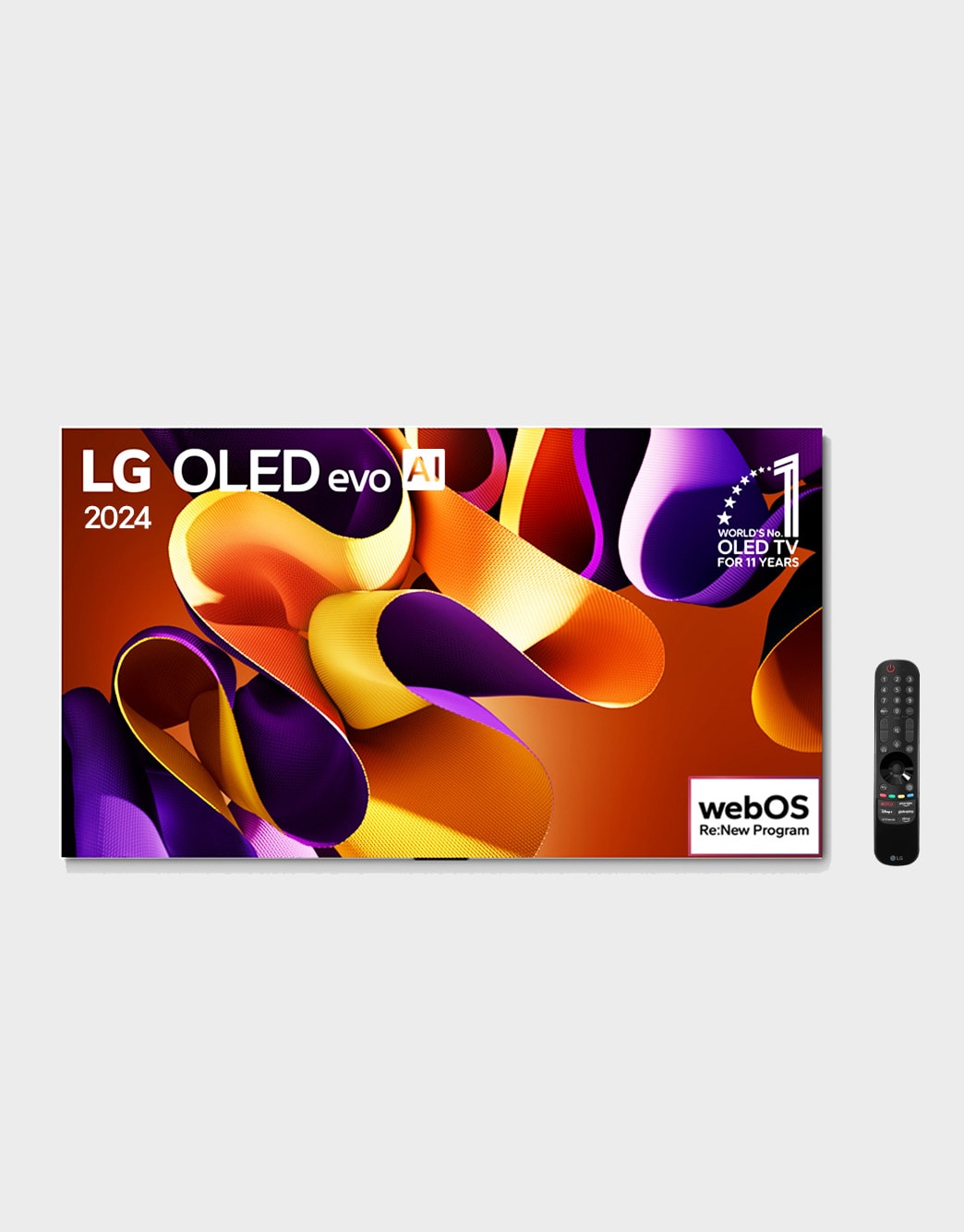 Smart Tv Lg Oled Evo Ai G4 4k De 65 Polegadas 2024 - Oled65g4psa.awz 