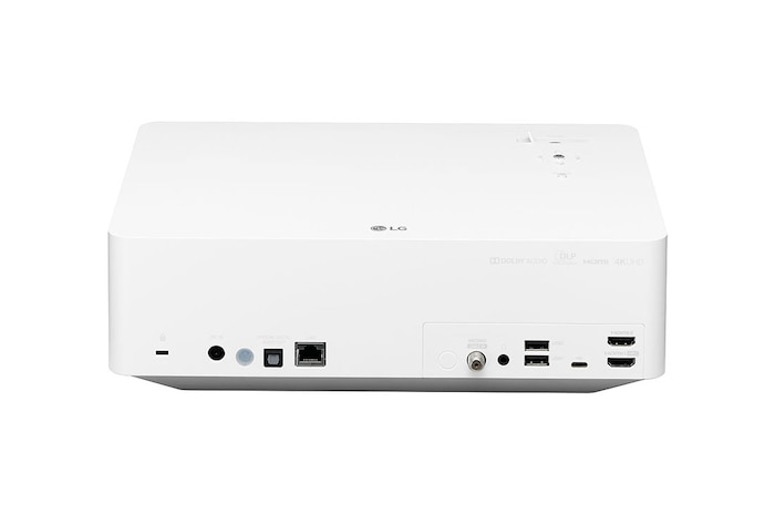 LG Projetor LG CineBeam Smart TV UHD 140" 4K Led RGBB 1.500 lúmens ANSI 150.000:1 HU70LA, HU70LA