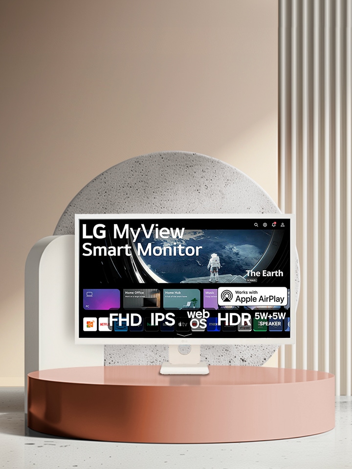 32sr50f-w - Monitor LG MyView Smart 