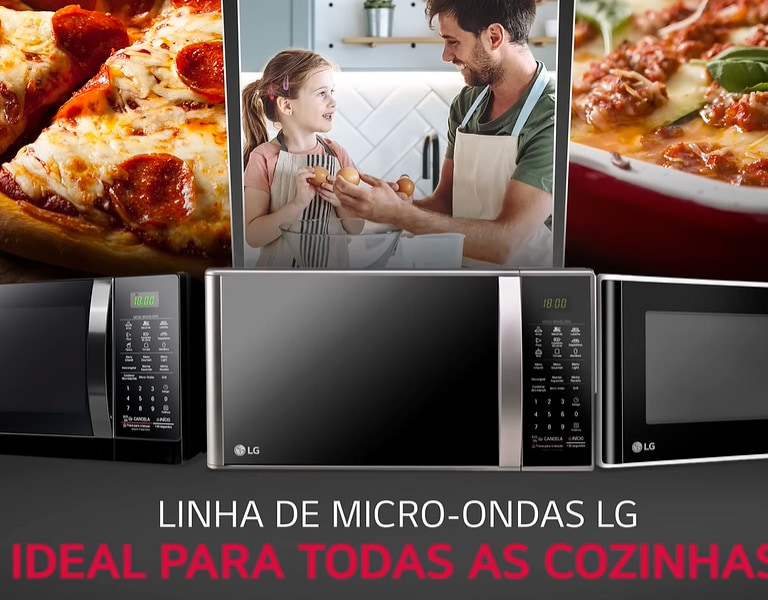 Linha de microondas lg