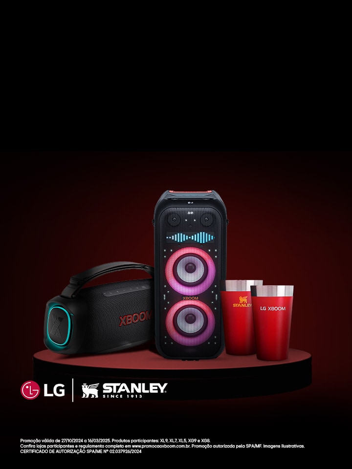 LG XBOOM + Stanley