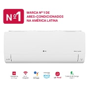 LG Ar-Condicionado LG AI Dual Inverter Voice 12.000 BTU Quente/Frio 220V, S3-W12JA33B