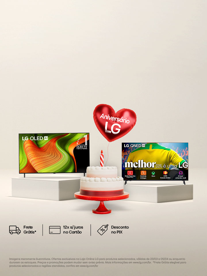 Aniversário LG