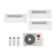 LG Ar condicionado Multi Split Inverter 3 ambientes (3 X 1via 9.000BTUS) Quente/Frio WiFi integrado, MIN31V2