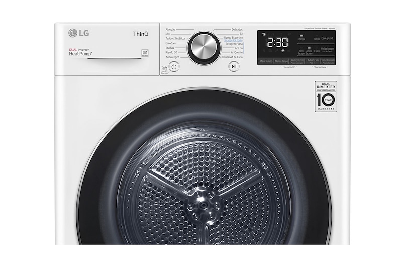 LG Secadora Smart LG Vivace 13kg Branco - DF13WVC2S6A, DF13WVC2S6A