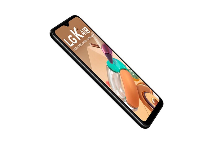 LG Smartphone LG K41S - 4 câmeras, Bateria de 4.000 mAh, Memória de 3GB/32GB, Tela 6.5'' HD+, LMK410BMW