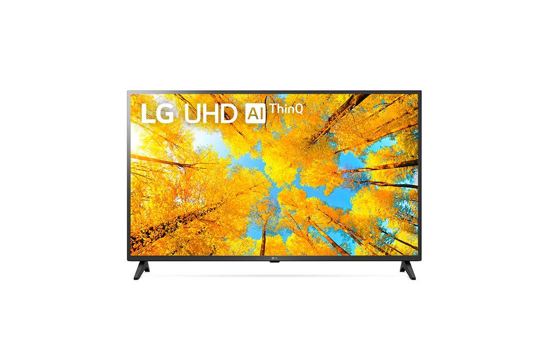 LG Smart TV LG UHD 43'' 4K Wi-Fi Bluetooth HDR ThinQ AI Smart Magic Google Alexa 43UQ7500PSF, 43UQ7500PSF