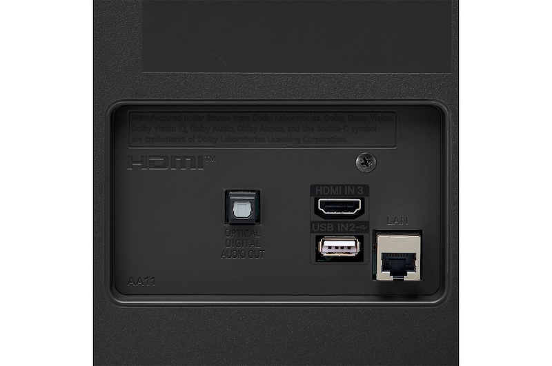 LG Smart TV 43" 4K LG UHD ThinQ AI HDR Bluetooth Alexa Google Assistente Airplay2 3 HDMI - 43UR7800PSA, 43UR7800PSA