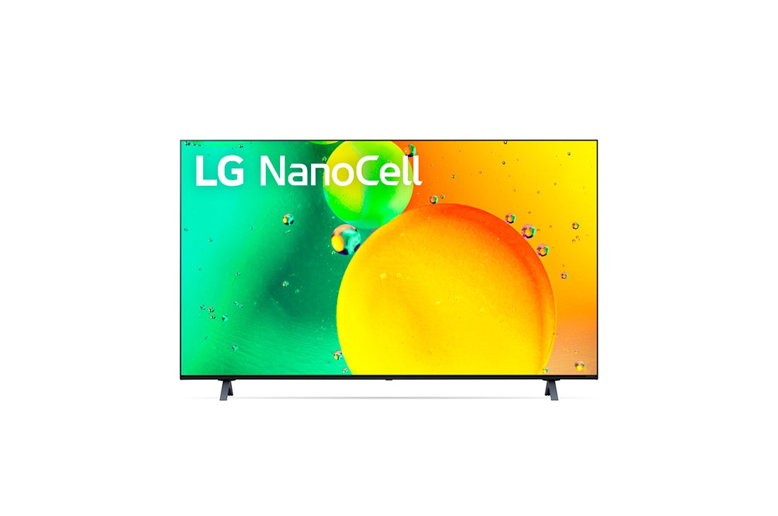 LG Smart TV LG NanoCell 50'' 4K Inteligência Artificial AI ThinQ Smart Magic Google Alexa 50NANO75SQA, 50NANO75SQA