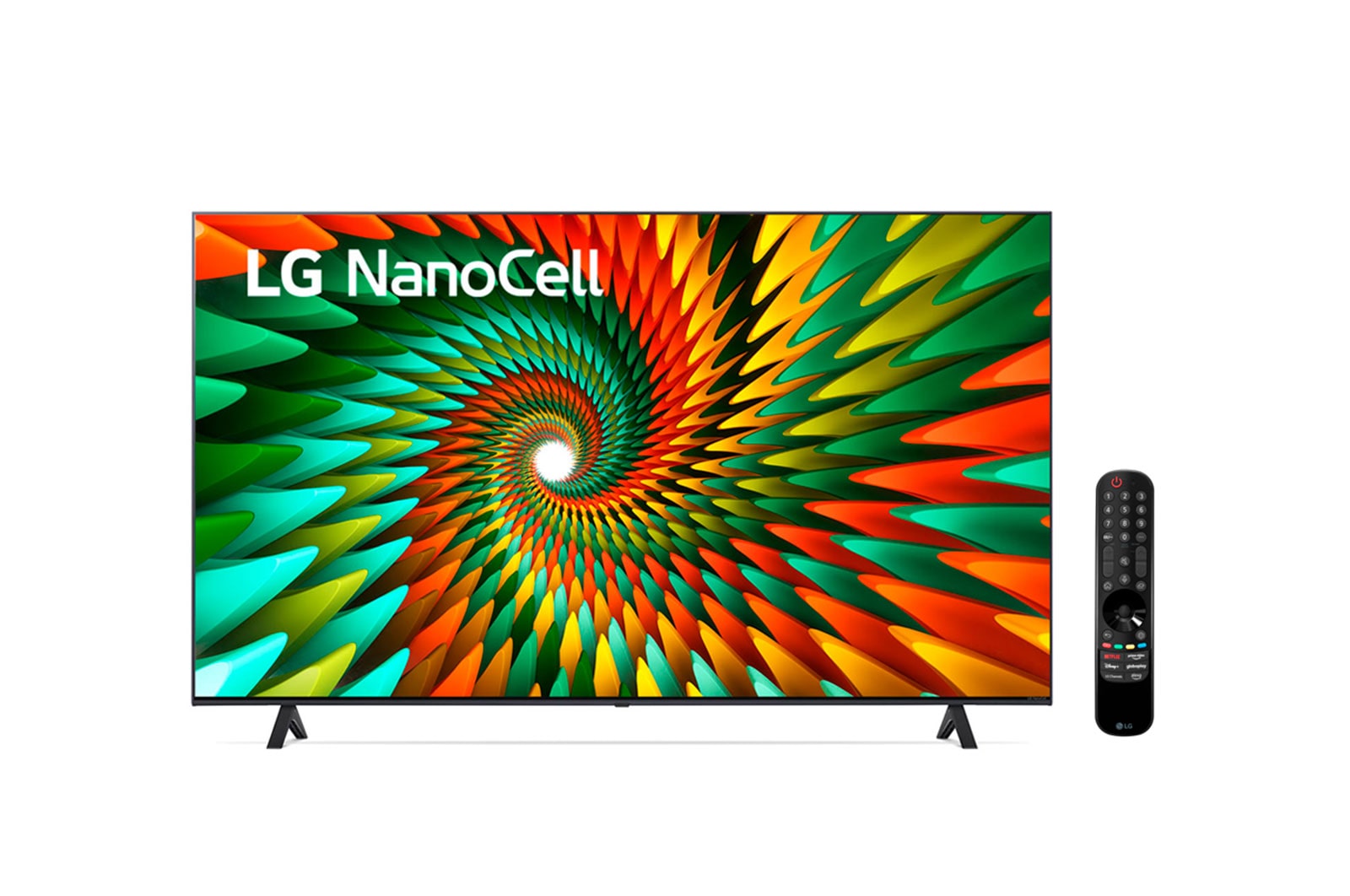 LG Smart TV LG NanoCell NANO77 50" 4K, 2023, 50NANO77SRA