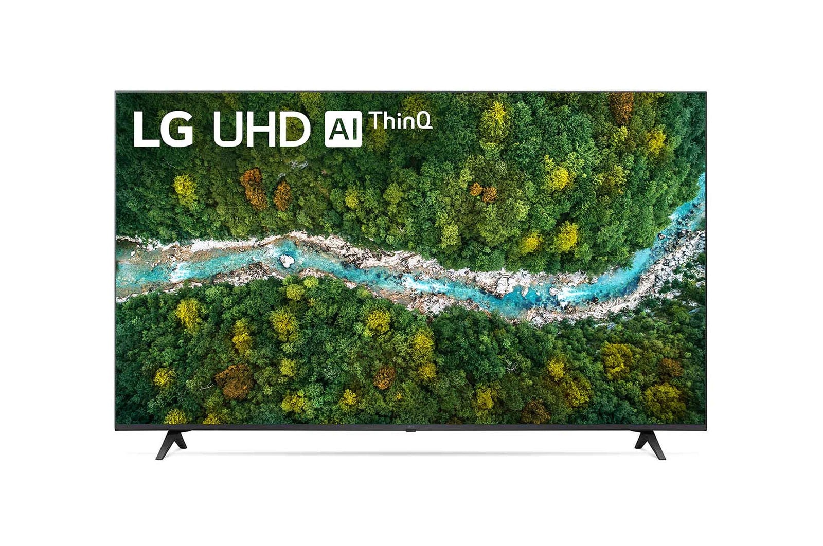 LG 2021 Smart TV LG 50" 4K UHD 50UP7750 WiFi Bluetooth HDR Inteligência Artificial ThinQ Smart Magic Google Alexa, 50UP7750PSB