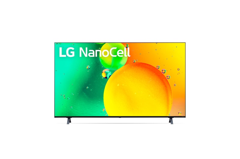 LG Smart TV NanoCell LG 55'' 4K Inteligência Artificial AI ThinQ Smart Magic Google Alexa 55NANO75SQA, 55NANO75SQA