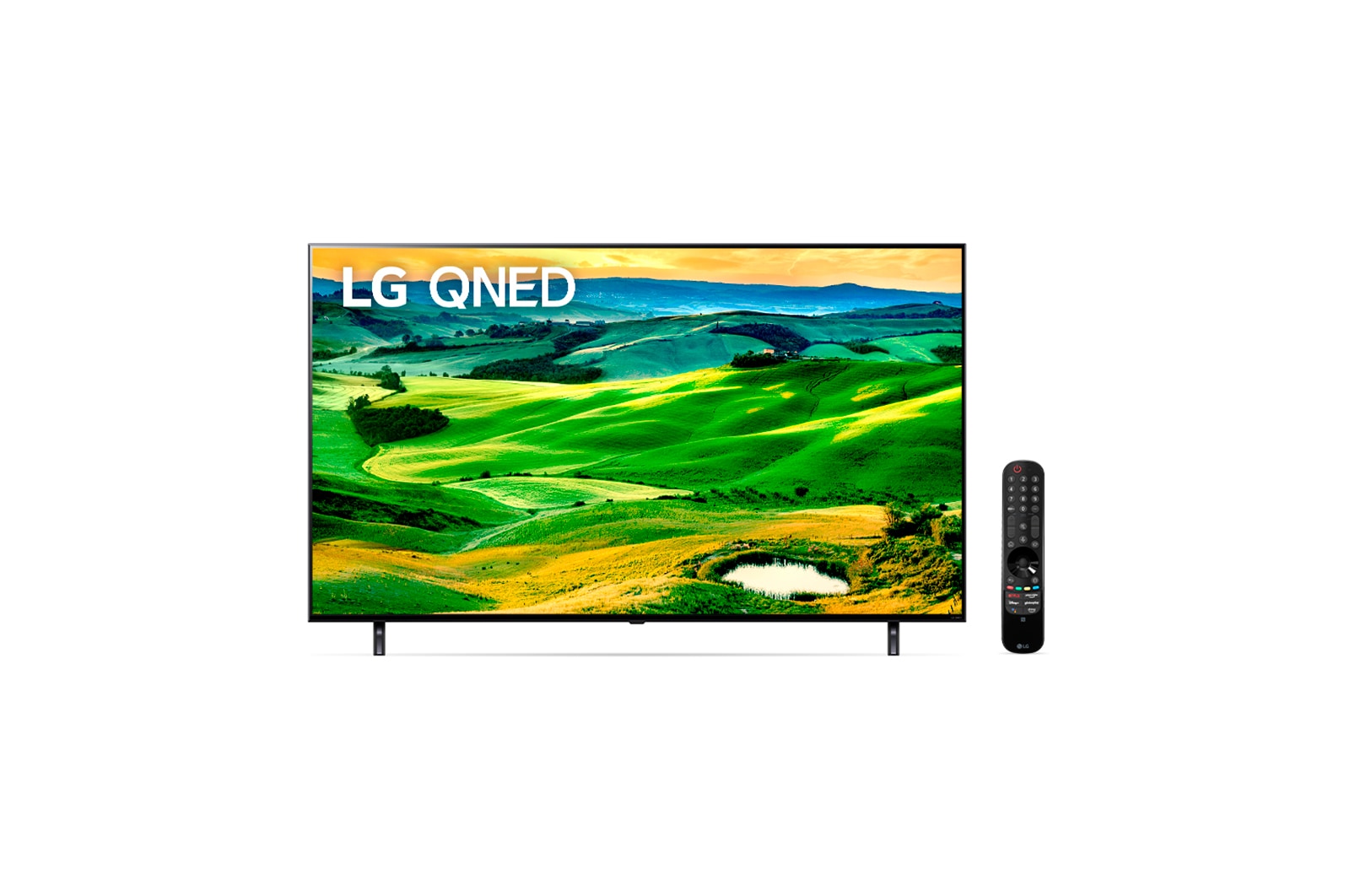 LG Smart TV LG QNED 55'' 4K 55QNED80SQA ThinQ AI, 55QNED80SQA