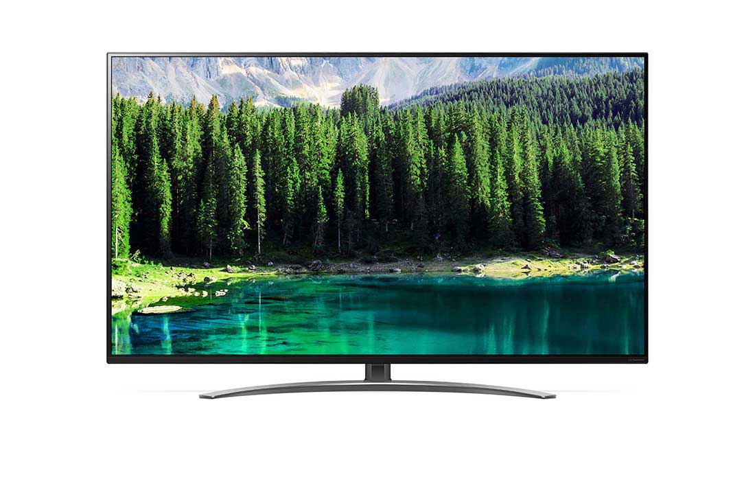 LG Smart TV LG 55" 4K HDR Ativo NanoCell Inteligência Artificial ThinQ AI Som Dolby Vision, 55SM8600PSA