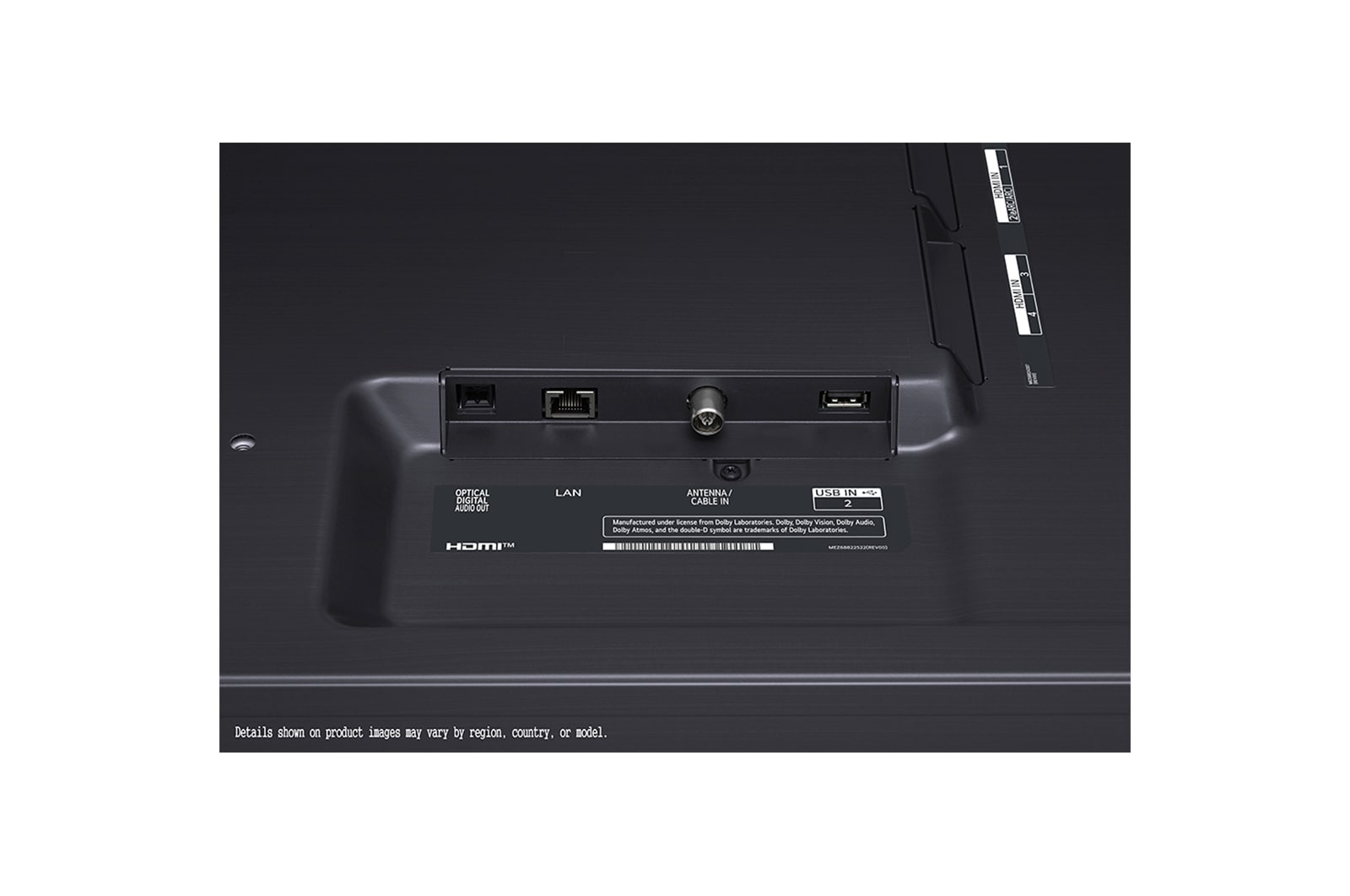 LG 2021 Smart TV LG 65" 4K NanoCell 65NANO80 4x HDMI 2.0 Inteligência Artificial ThinQAI Smart Magic Google Alexa, 65NANO80SPA