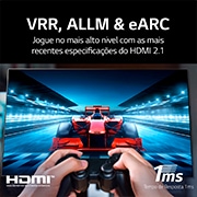 LG 2021 Smart TV LG 65" 4K NanoCell 65NANO85 120Hz FreeSync 2 HDMI 2.1 Inteligência Artificial ThinQ Google Alexa, 65NANO85SPA