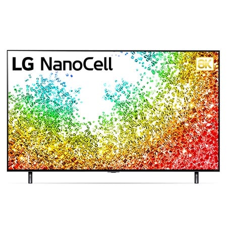 Vista frontal da TV LG NanoCell